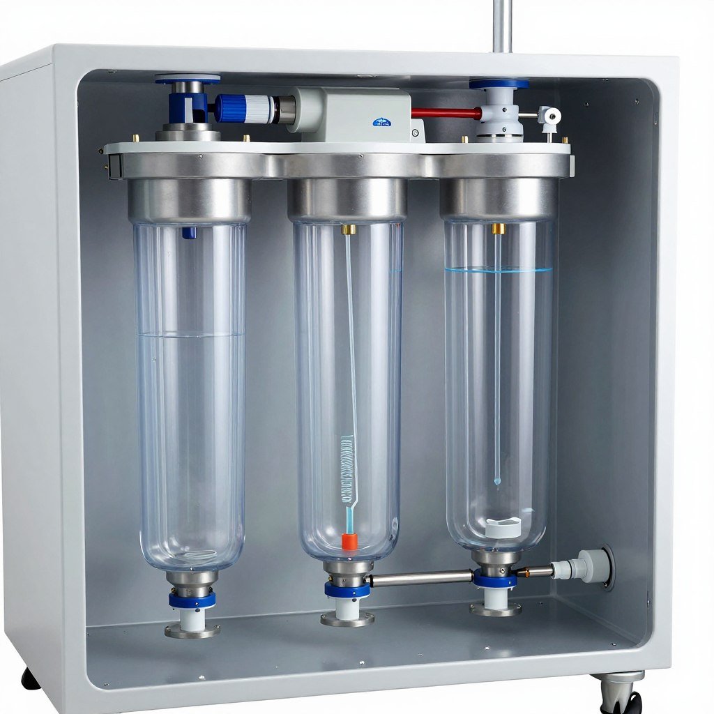 Automated water purification system in MK-880