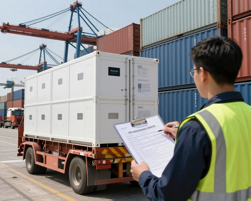 International shipping containers with medical equipment