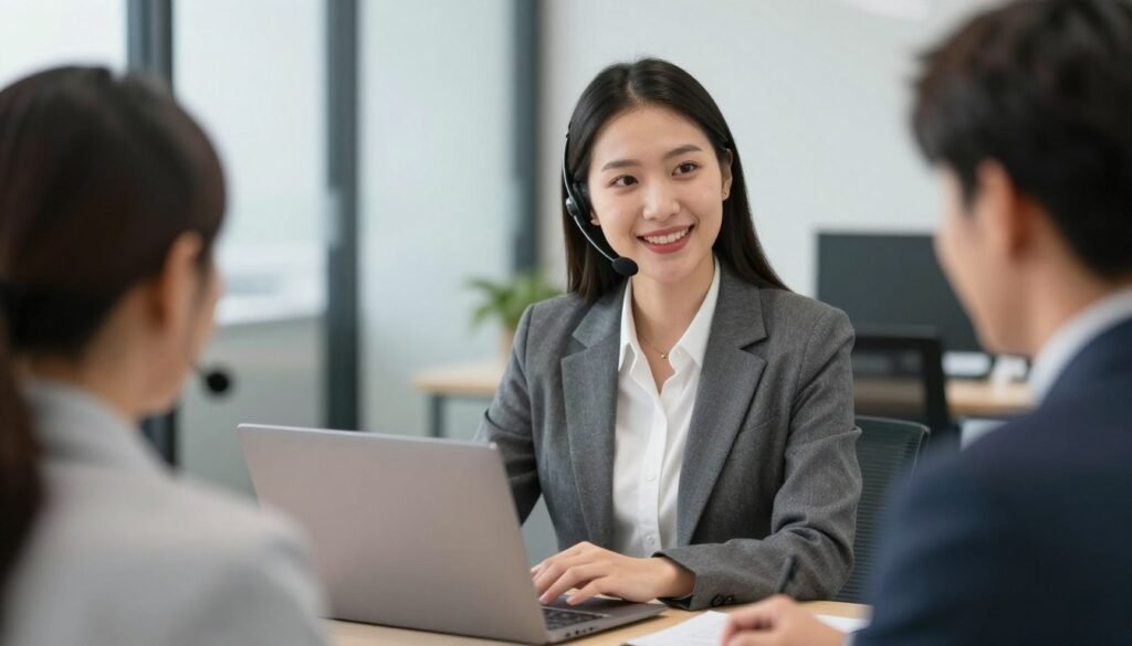 Lucy from MAIKONG providing customer consultation