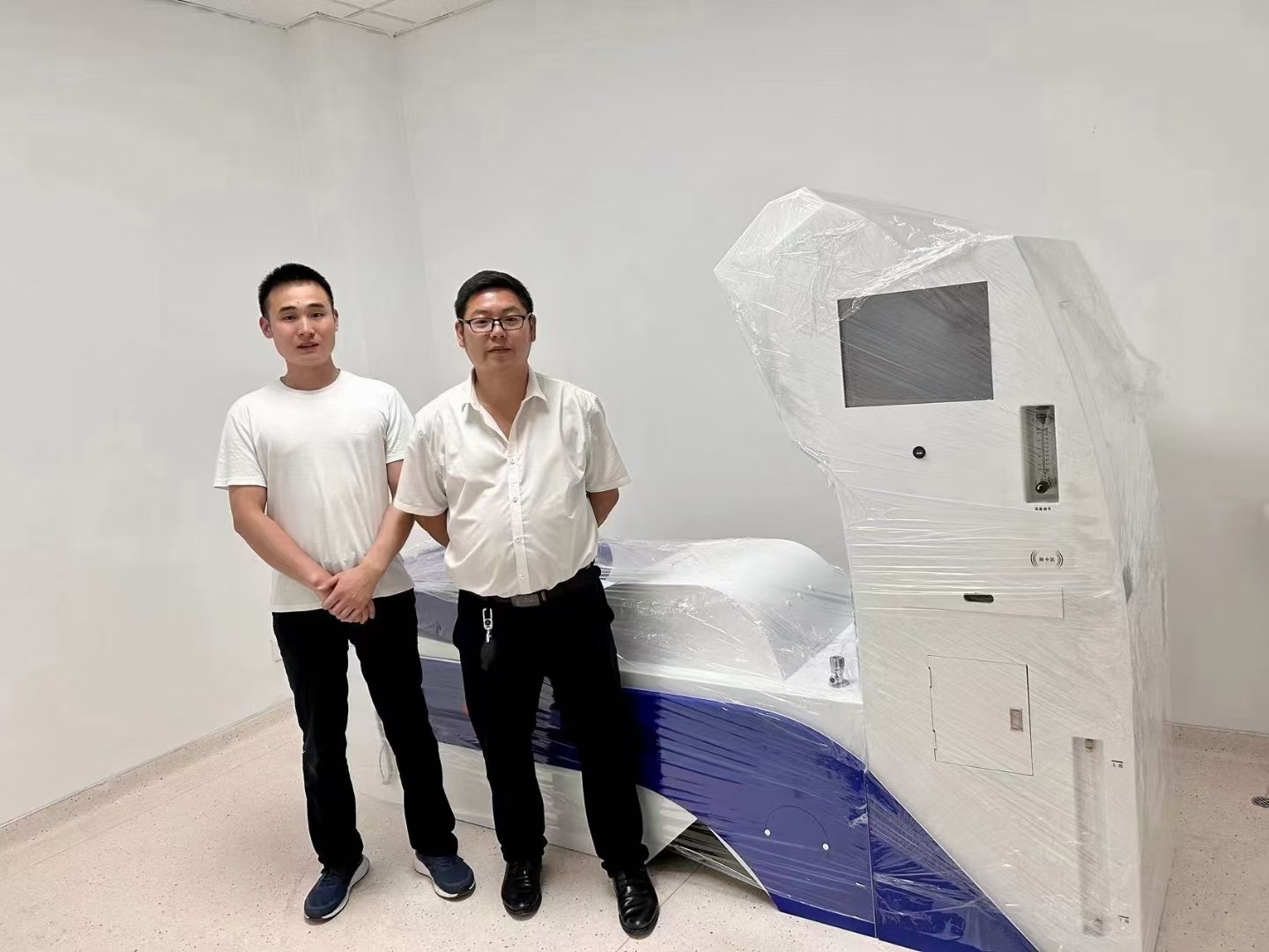 Modern colon hydrotherapy equipment in clinical setting showing pricing factors