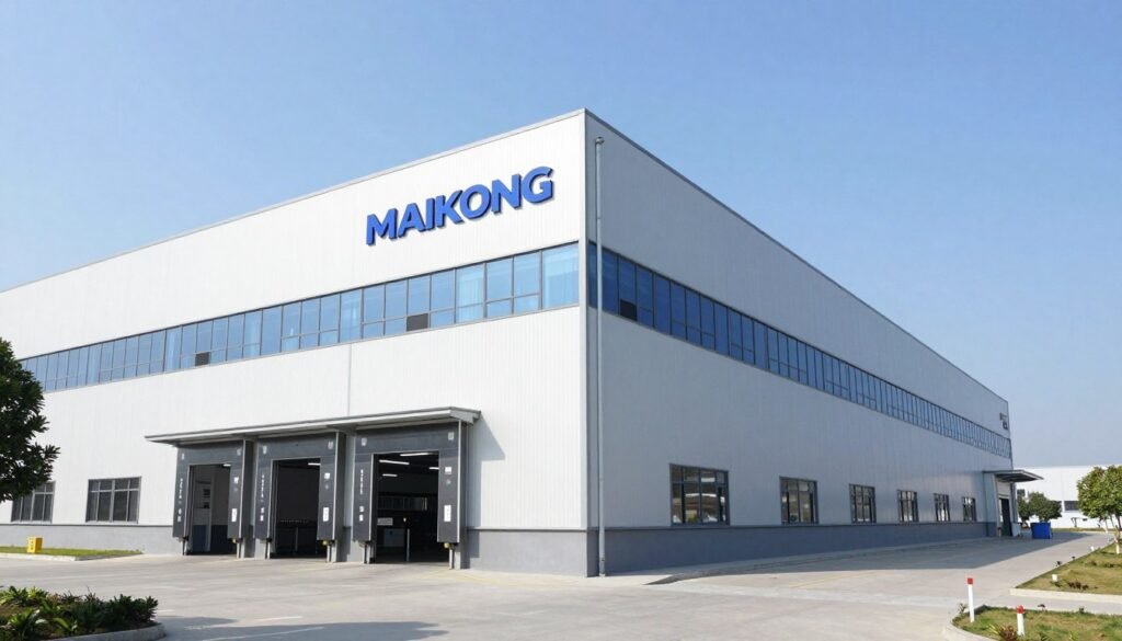 MAIKONG manufacturing facility exterior and production areas MAIKONG manufacturing facility exterior and production areas