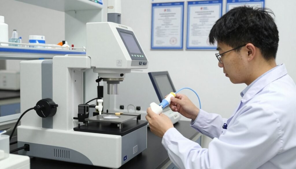 MAIKONG quality control laboratory testing colonic machine components MAIKONG quality control laboratory testing colonic machine components