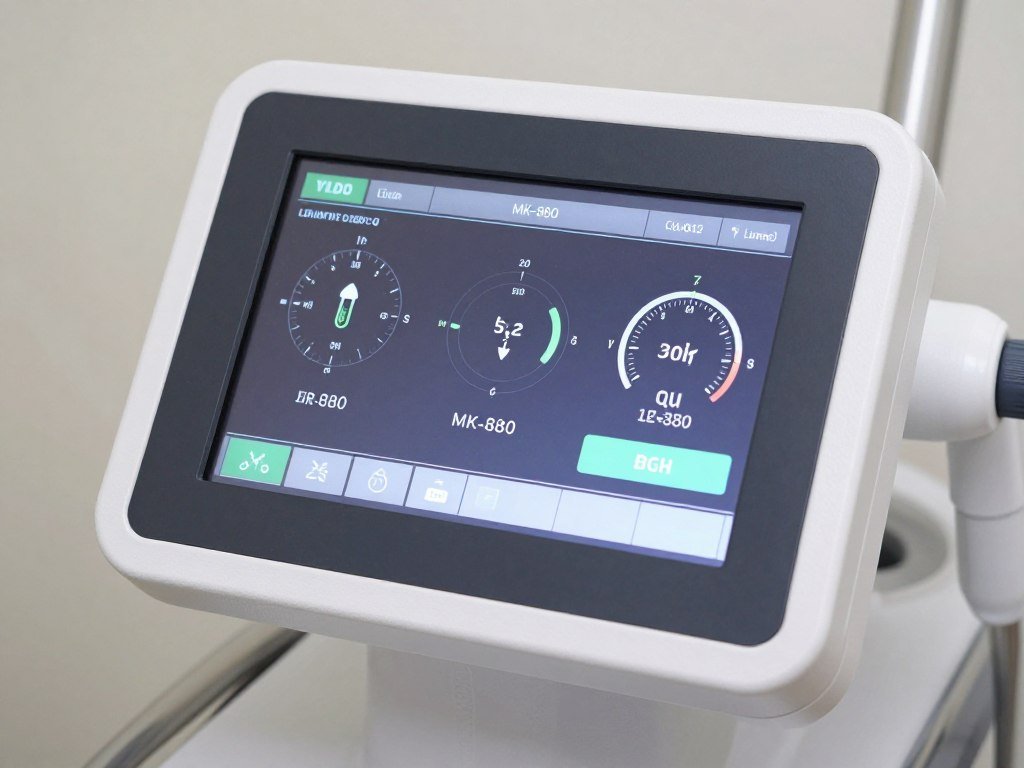 MK-880 control panel and features