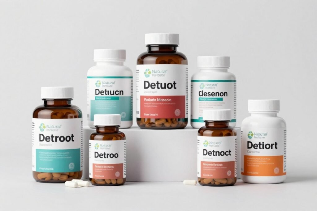 Natural wellness supplements supporting body cleansing