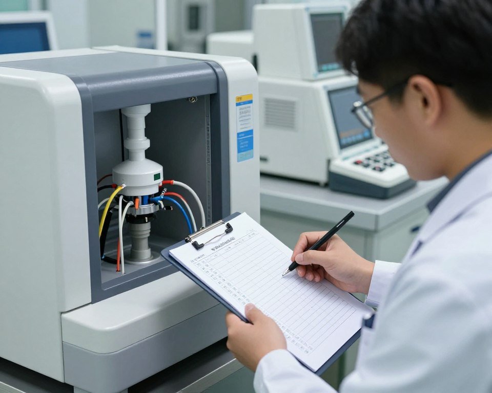 Quality inspection checklist for colonic hydrotherapy equipment