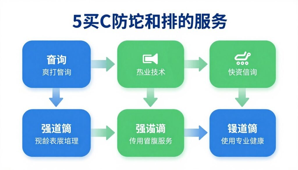 Step-by-step procurement process diagram