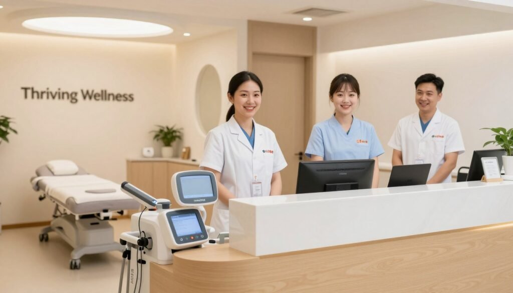 Successful wellness center using MAIKONG colonic equipment