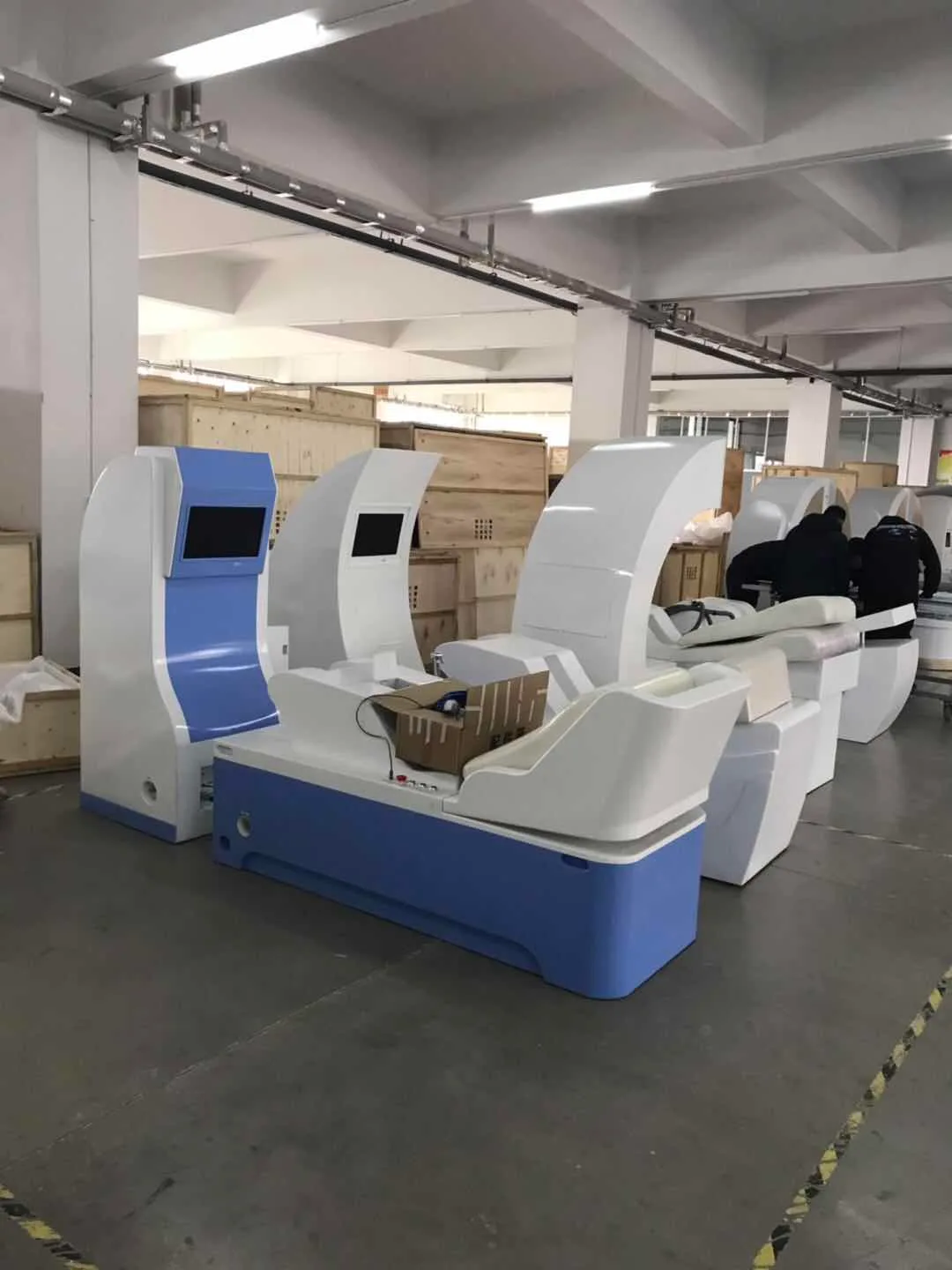 Custom branded colonic machines with distributor logos