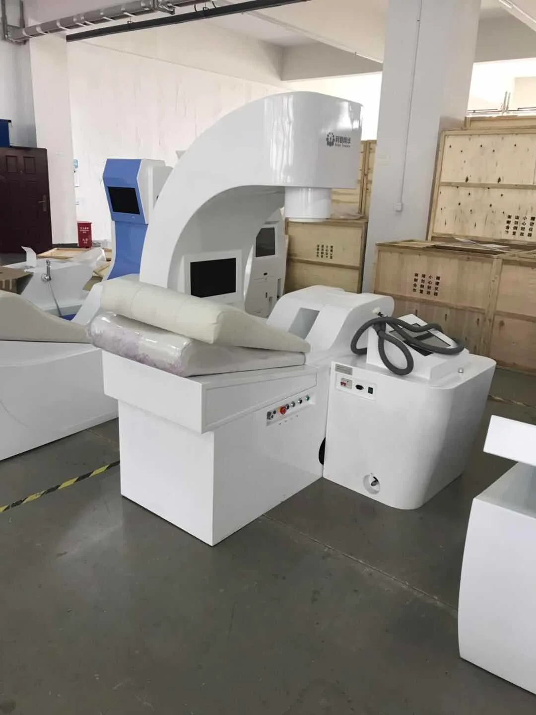 Custom branded colonic machines with distributor logos