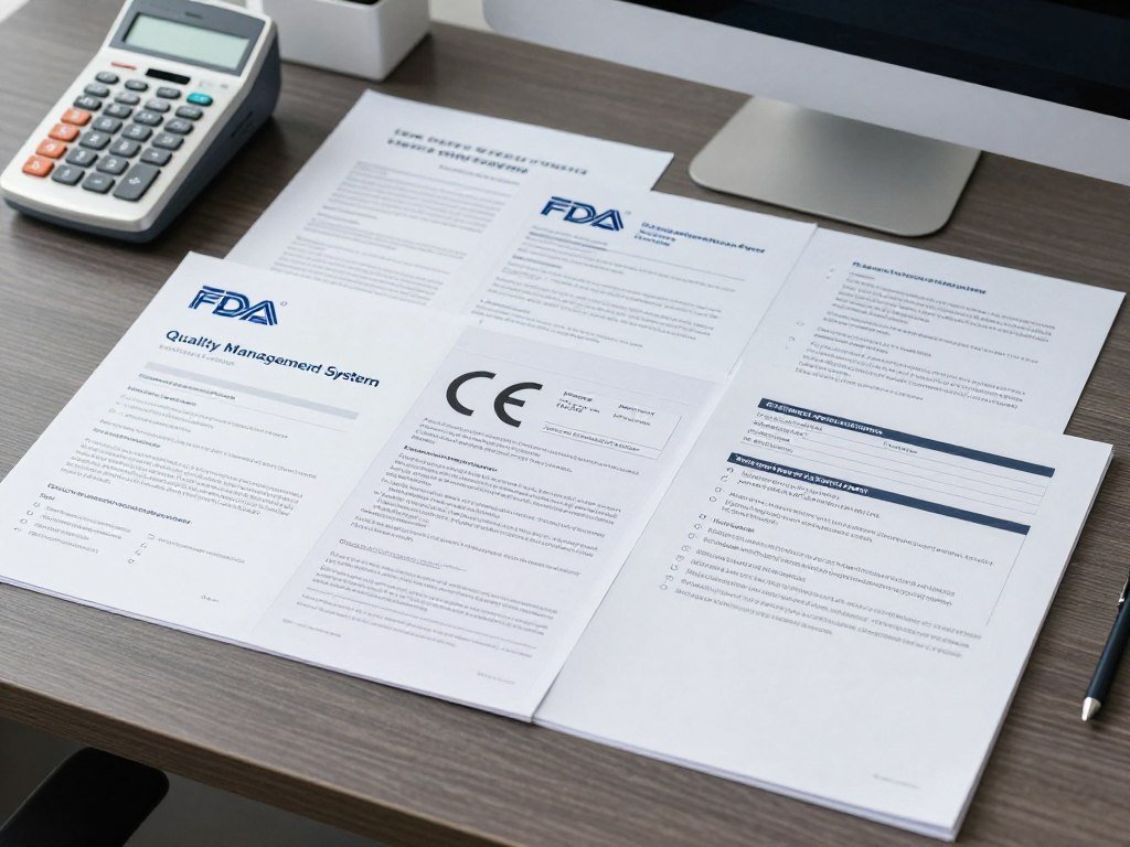 medical device certification documents and compliance paperwork