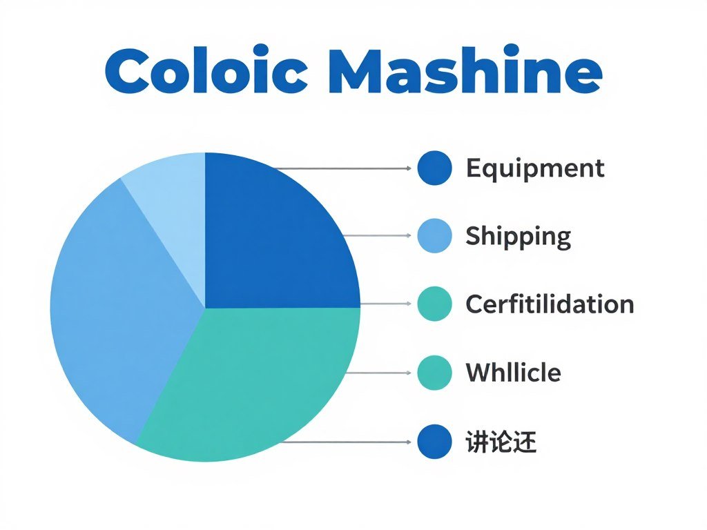 colonic machine price factors infographic showing cost breakdown