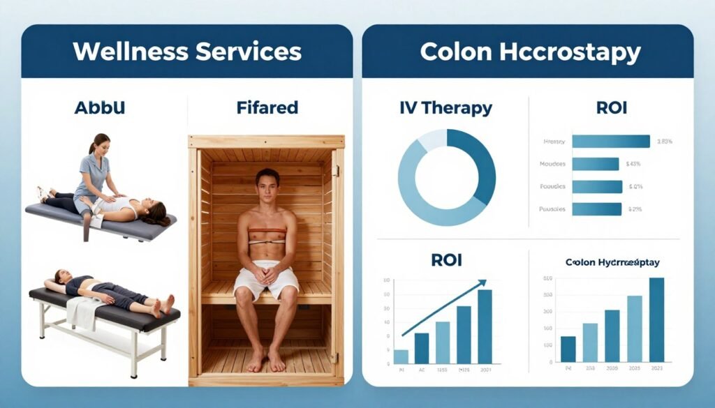 comparison of wellness service investment options