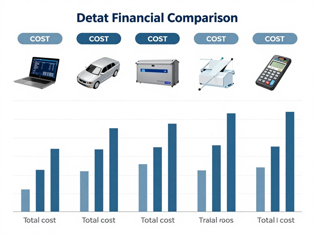 five year total cost of ownership comparison