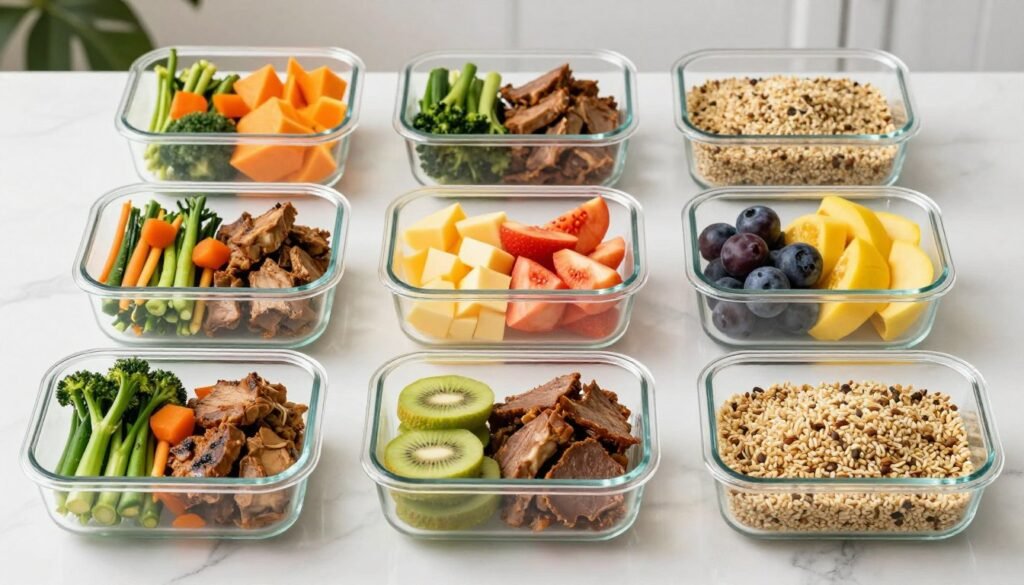 healthy detox meal plan layout