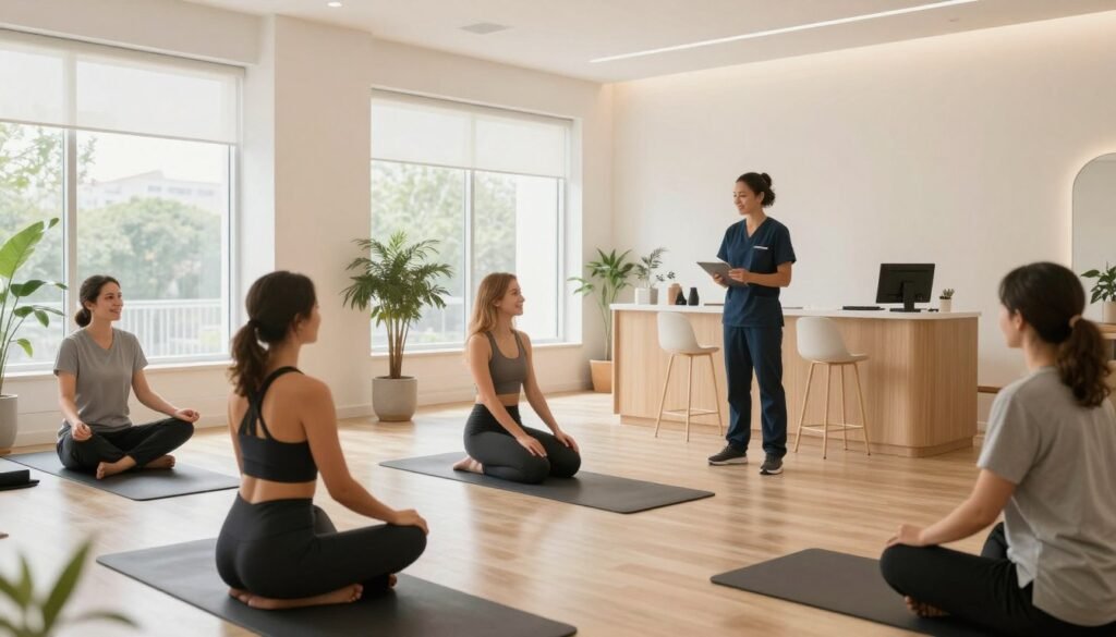 successful wellness center with colon hydrotherapy services