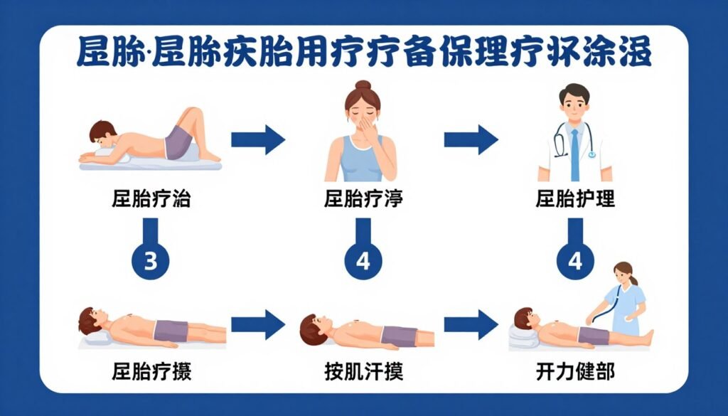 Colon hydrotherapy treatment workflow diagram