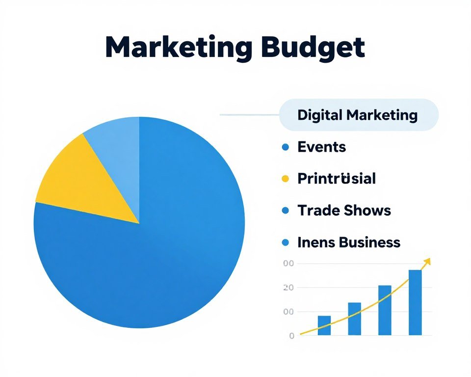Marketing budget allocation chart