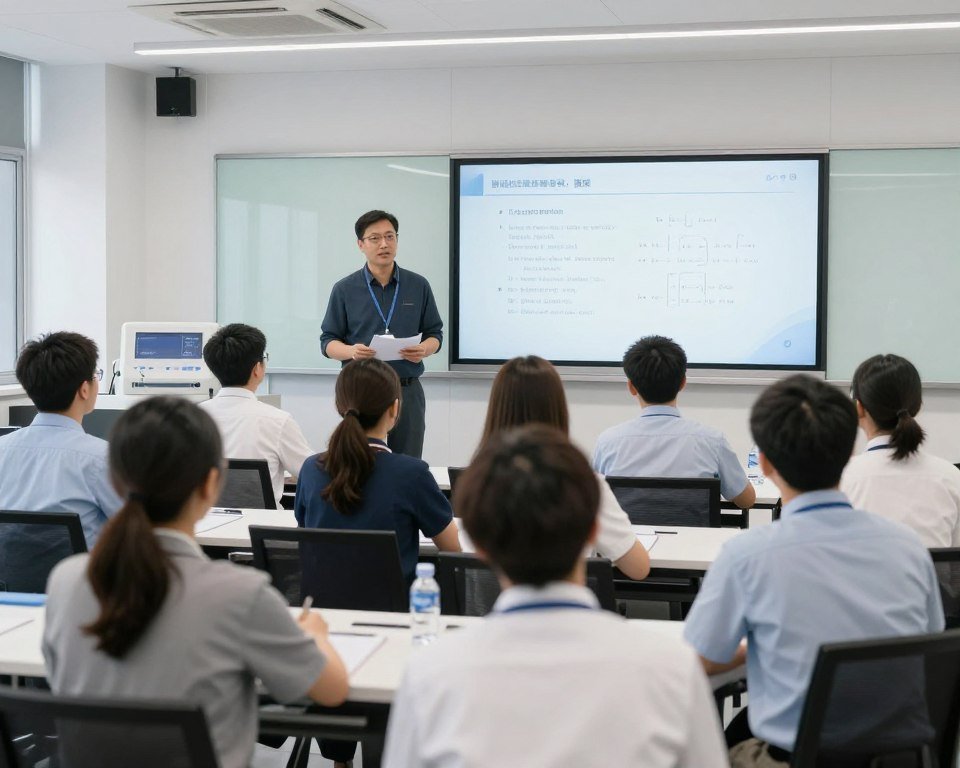 Professional training workshop session