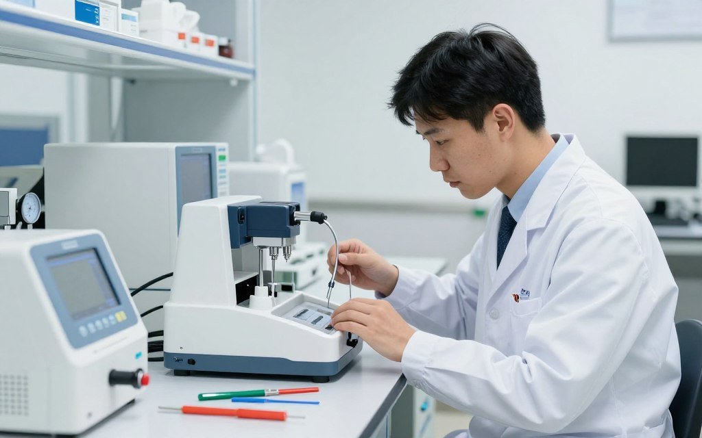 Quality control testing of colon hydrotherapy equipment components