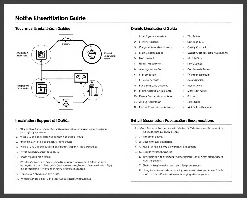 Technical support and installation assistance documentation