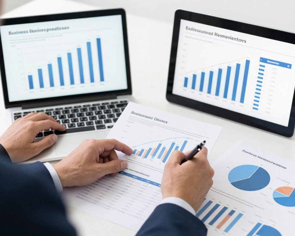 financial charts showing natural colon cleanse at home buyer intent ROI projections