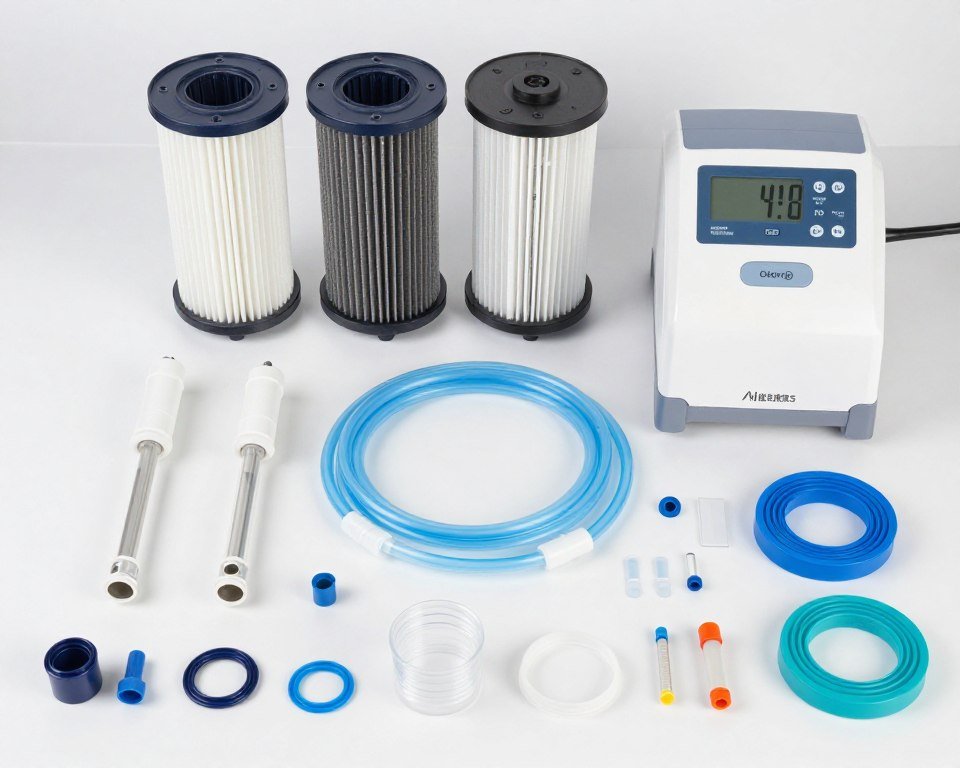 replacement parts and filter maintenance for colonic machine